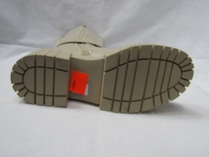 Kozaki damskie na płaskim (36-41) DE1056 BEIGE
