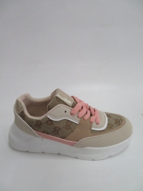 Sneakersy damskie niskie (36-41) QS-38 PINK