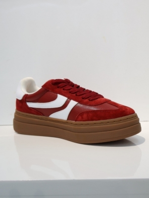 Buty sportowe damskie na płaskim (36-41) GD-HY2503 RED