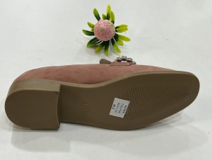 Mokasyny damskie na płaskim (36-41) T536 PINK