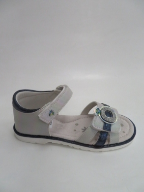 Sandały dziewczęce (26-31) D927 GREY