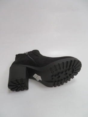 Botki damskie jesienne na obcasie (36-41) XT06SU BLACK