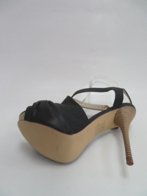 Sandały damskie na szpilce (36-41) 348-12 BLACK