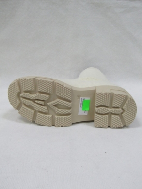 Kozaki damskie na płaskim (36-41) NS267 BEIGE