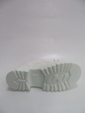 Półbuty damskie na płaskim (36-41) C21-8685 WHITE