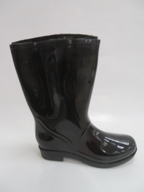 Kalosze damskie ocieplane (37-42) HM22-1M BLACK