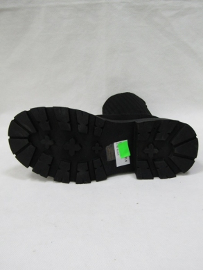 Kozaki damskie na płaskim (36-41) VL180 BLACK