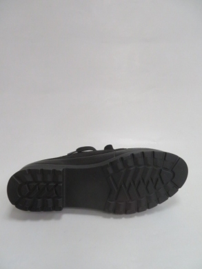 Półbuty damskie na płaskim (36-41) 795C BLACK