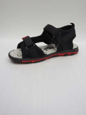 Sandały chłopięce (31-36) D961 BLACK/RED