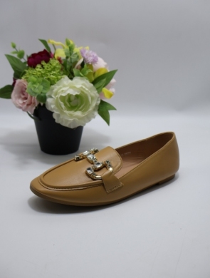Mokasyny damskie na płaskim (36-41) CL13 KHAKI