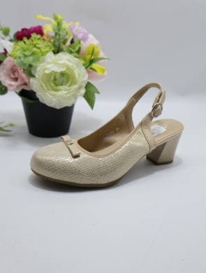 Sandały damskie na obcasie (36-41) J-250 BEIGE