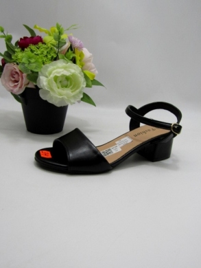 Sandały damskie na obcasie (36-41) TY2426 BLACK/PU