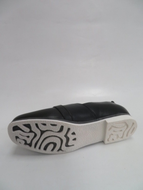 Półbuty damskie na płaskim (36-41) C21-8661 BLACK