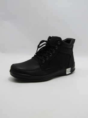 Botki męskie ocieplane (40-46) 1378-1 BLACK