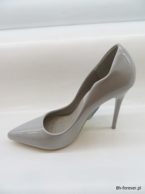 Czółenka damskie na szpilce (36-41) GF-JX96 GREY
