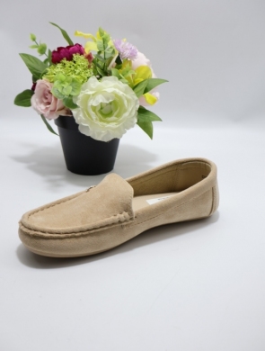 Mokasyny damskie na płaskim (36-41) DW20 BEIGE