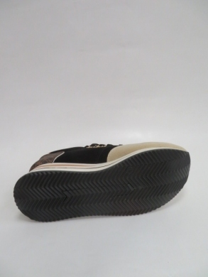 Buty sportowe damskie na koturnie (36-41) A2032 BLACK