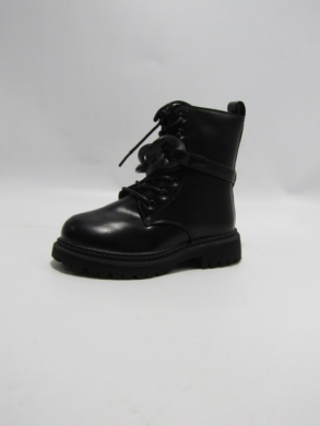 Botki dziewczęce ocieplane (25-30) 7354 BLACK
