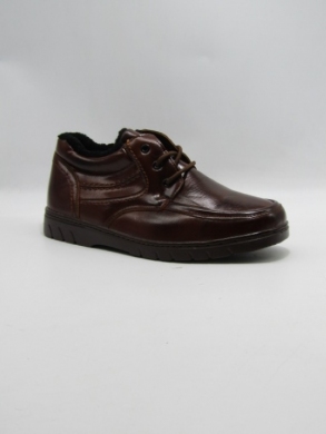 Botki męskie ocieplane (40-46) 31107-3 BROWN