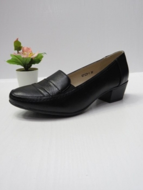 Półbuty damskie na obcasie (36-41) Q7123-1 BLACK