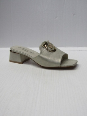 Klapki damskie na obcasie (36-41) 0681 GOLD