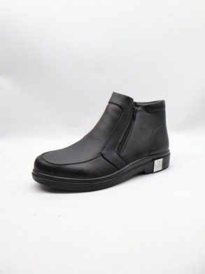 Botki męskie ocieplane (41-46) C2366-1 BLACK