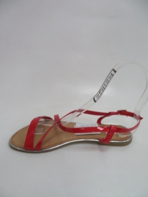 Sandały damskie na płaskim (36-41) N-50 RED