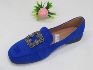 Mokasyny damskie na płaskim (36-41) H8-251 BLUE