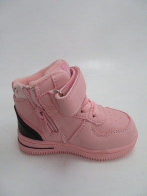 Botki dziewczęce ocieplane (21-26) H280 PINK/BLACK