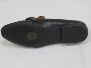 Mokasyny damskie na płaskim (36-41) BL043 BLACK