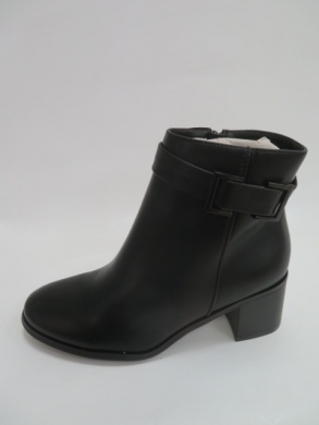 Botki damskie jesienne na obcasie (36-41) DA69 BLACK