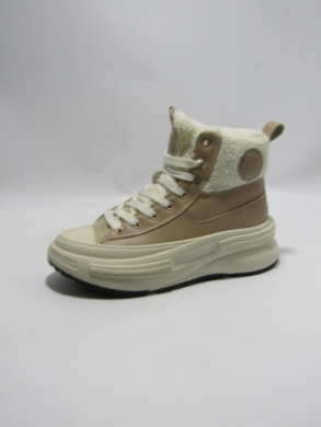 Buty sportowe damskie ocieplane (36-41) S319 MILK TEA