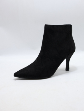 Botki damskie na szpilce (36-41) 8756 BLACK