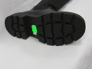 Kozaki damskie jesienne na płaskim (36-41) RXJ127 BLACK