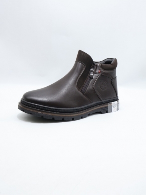 Botki męskie ocieplane (41-46) 9901-21 BROWN