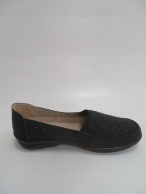 Półbuty damskie na płaskim (36-41) T502-1 BLACK