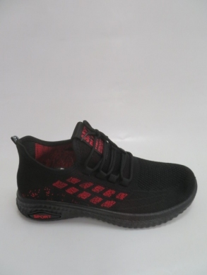 Buty sportowe męskie (40-45) AYD-3-2 BLACK/RED