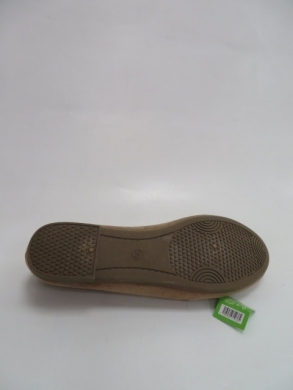 Mokasyny damskie na płaskim (36-41) LB 1856 KHAKI