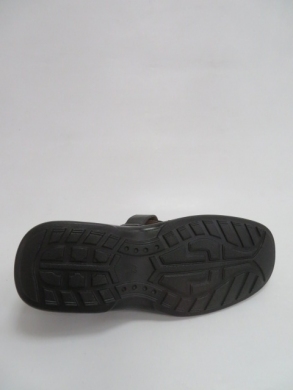 Półbuty męskie -skórzane (40-46) 3847-1 BLACK