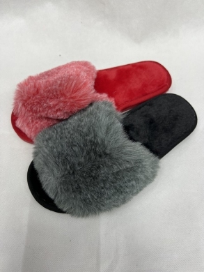 Kapcie damskie ocieplane (36-41) WG102 MIX