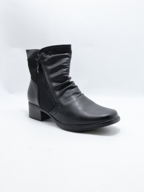Botki damskie ocieplane na obcasie (36-42) 2688-1