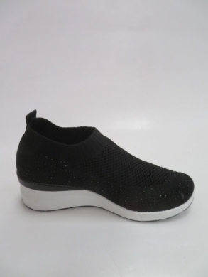 Sportowe Damskie na koturnie (36-41) 8141 BLACK
