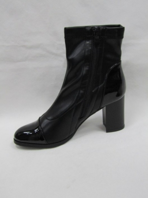 Botki damskie na obcasie (36-41) H20578 BLACK
