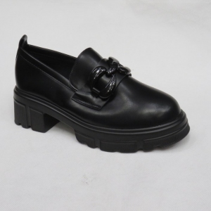 Półbuty damskie na obcasie (36-41) 3251 BLACK