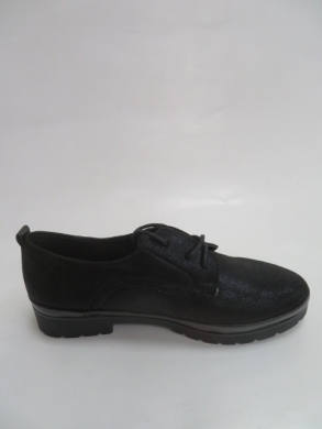 Półbuty damskie na płaskim (36-41) 794C BLACK