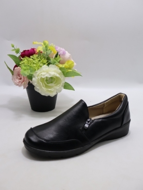Półbuty damskie na koturnie (36-42) DB9102-1 BLACK