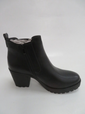 Botki damskie jesienne na obcasie (36-41) XT06P BLACK