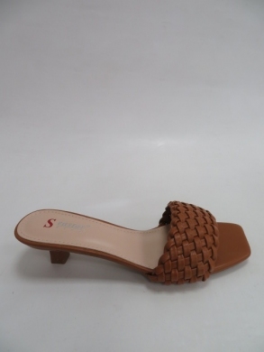 Klapki damskie na obcasie (36-41) TU166 CAMEL