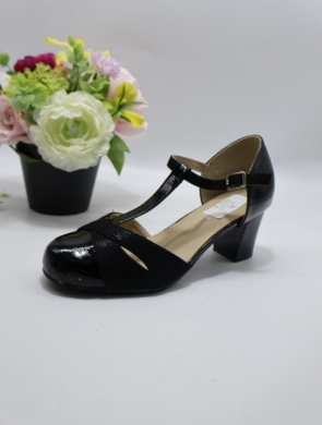 Sandały damskie na obcasie (36-41) J-261 BLACK