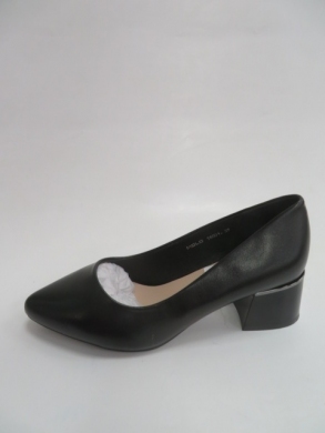 Czółenki damskie na obcasie (36-41) T6501 BLACK
